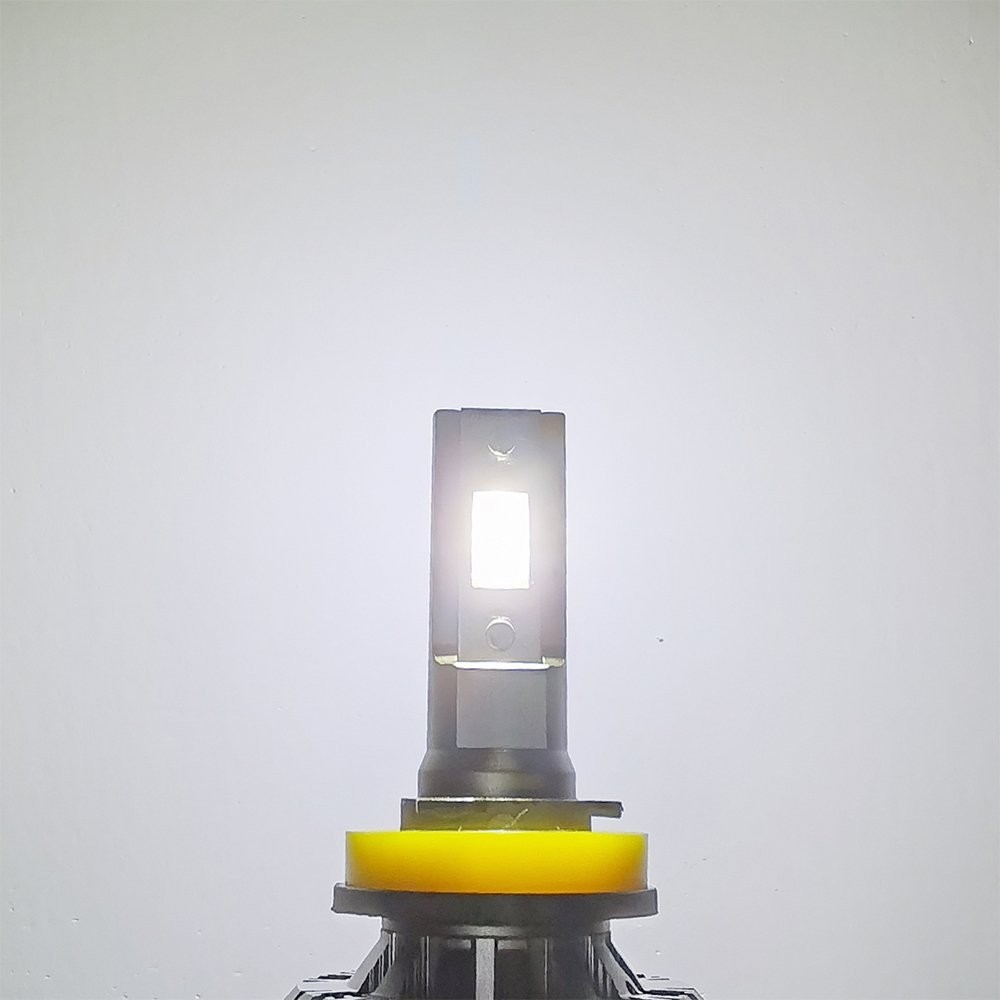 2X Super Bright White Headlamp 40000LM Low Beam H11 H8 LED Headlight High Beam