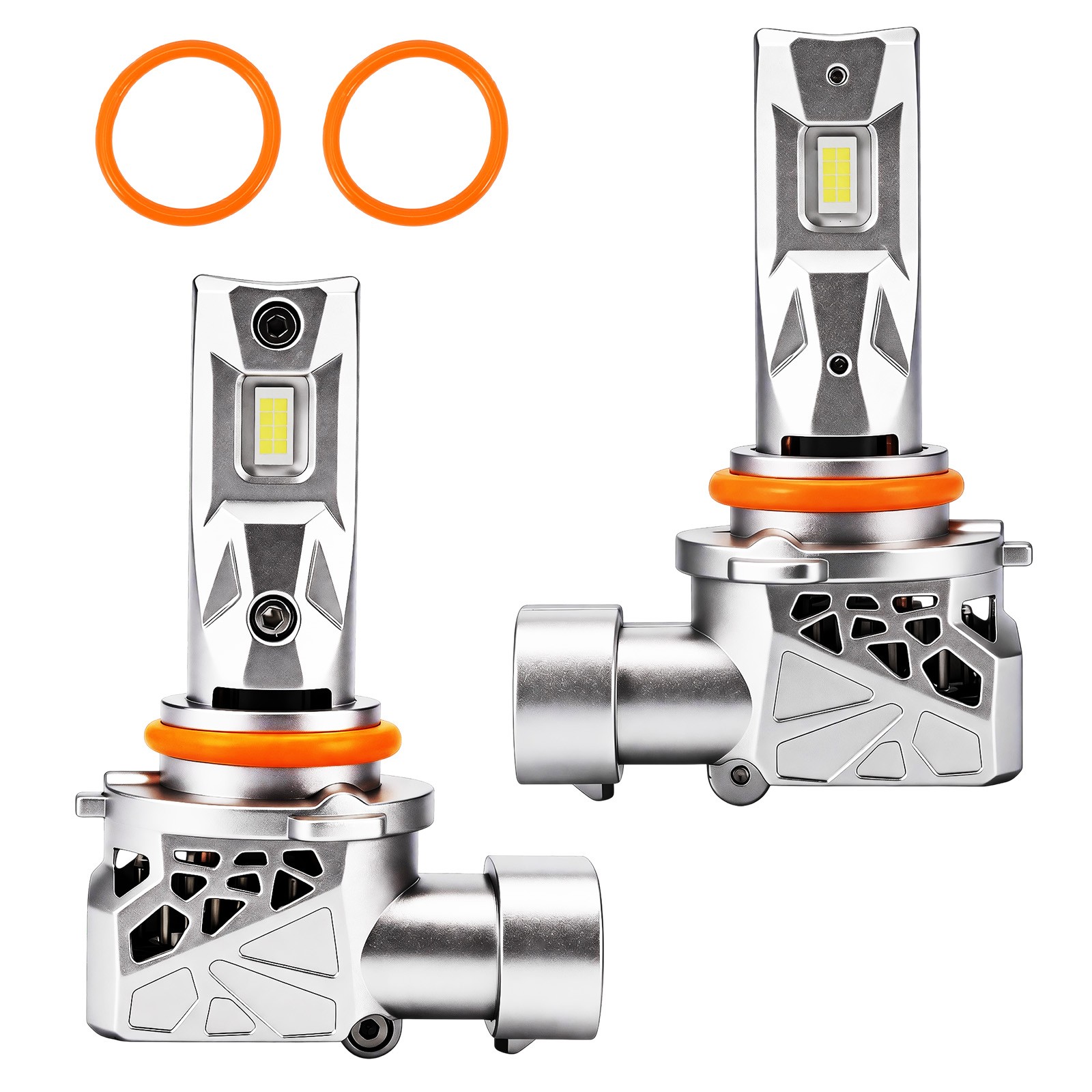 80000LM 9006 LED Headlight Bulb Low Beam Kit White Bright 6500K 35W 2pcs