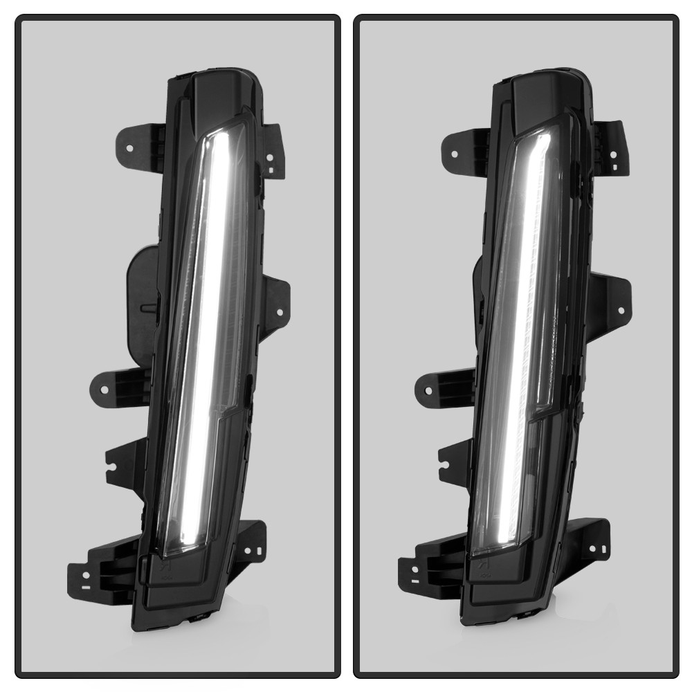 For 2021-2024 Cadillac Escalade LED DRL Daytime Running Light Fog Lamp Driver