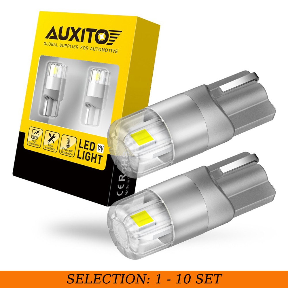 2-20x T10/194/W5W LED Bulb 6000K White Super Bright Canbus Plug&Play High Power