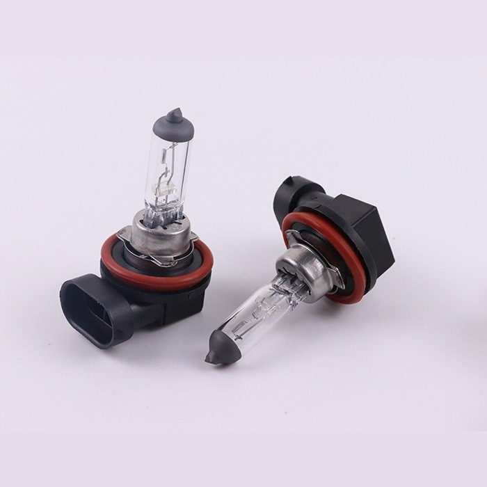 2x H8 Halogen 35W 12V Fog/Driving Light Bulb Bright Clear Glass Replacement Pair