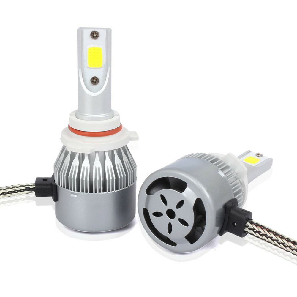 9005+9006 Combo LED Headlight Kit High Low Beam Kit HB3 HB4 6000K 720W 4 Bulbs