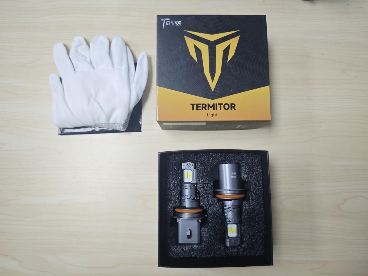 9007 LED Bulbs, 50,000LM Ultra Bright 6500K, IP68 Waterproof, Pack of 2