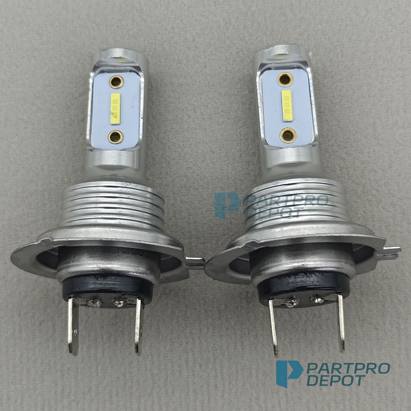 2x H7 LED Headlight Bulbs Conversion Kit High Low Beam 16000LM 6000K Super White