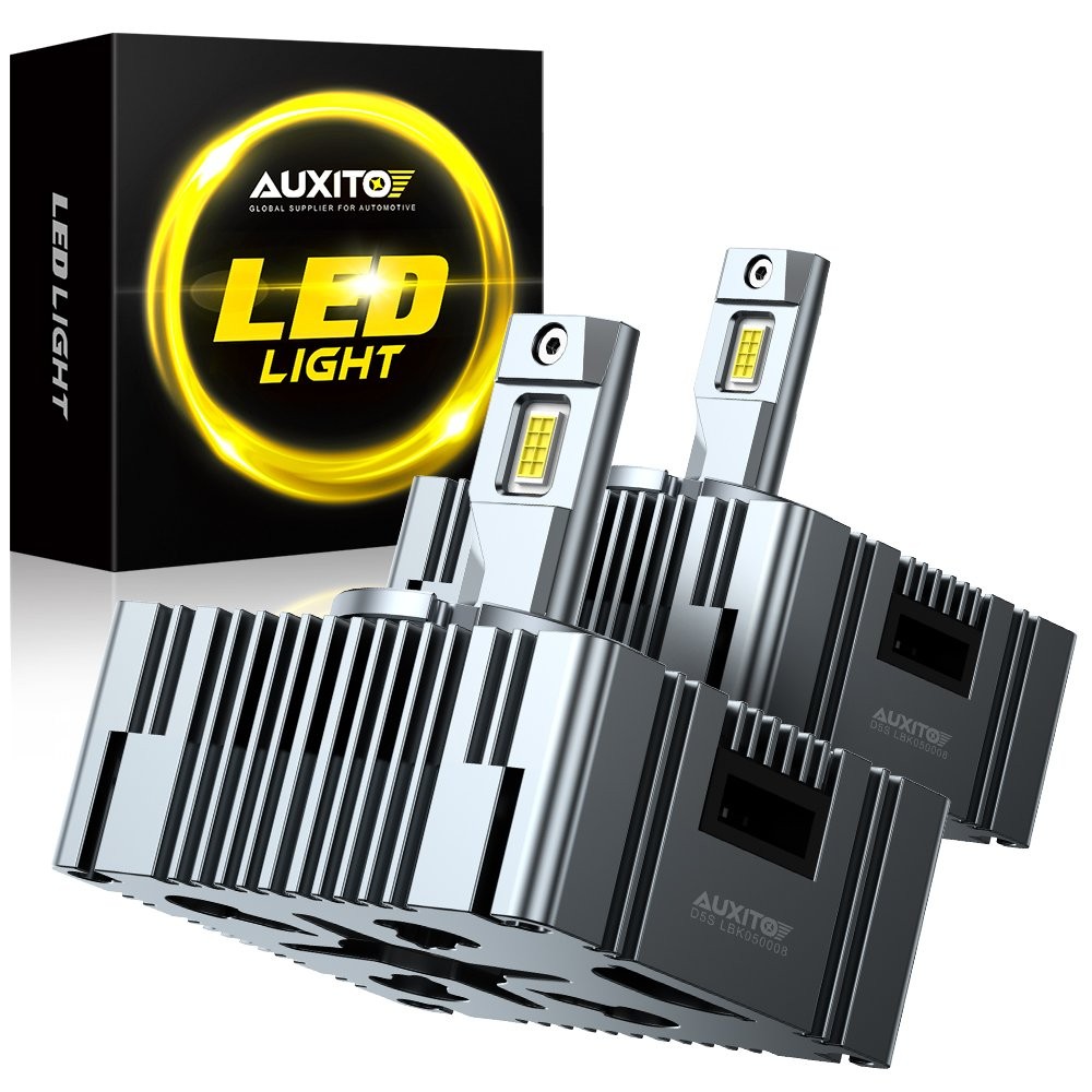 2PCS D5S D5R LED Headlight Bulbs 24000LM 120W 6500K White 500% Brightness Y19