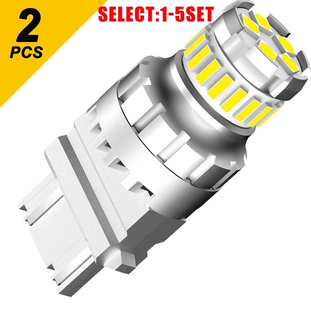 2F Series 3157 LED Bulbs Error Free CANBUS Anti Hyper Flash Bright White 2-10X