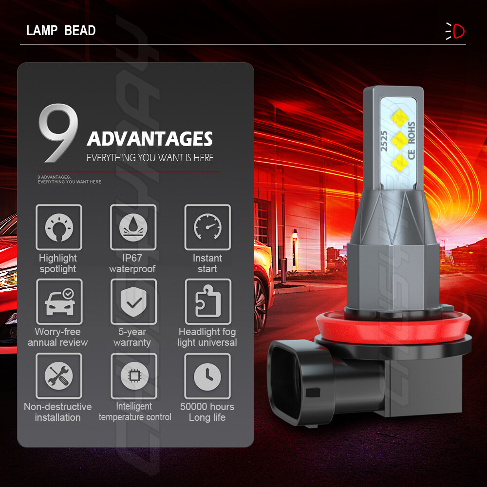 For BMW X1 2010 2011 2012 2013-2015 LED/HID Headlight Hi Lo Beam Fog Light Bulbs