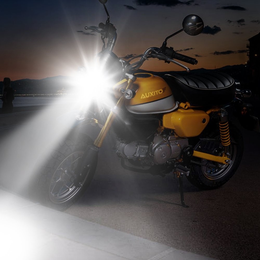 AUXITO Motorcycle H4 HB2 9003 LED Headlight High Low Beam Bulb 16000LM CANBUS