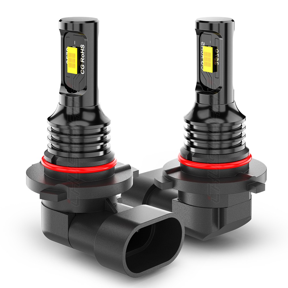 HB4 9006 LED Headlights Bulbs Low Beam 6000K White Bright Replace Halogen Kit