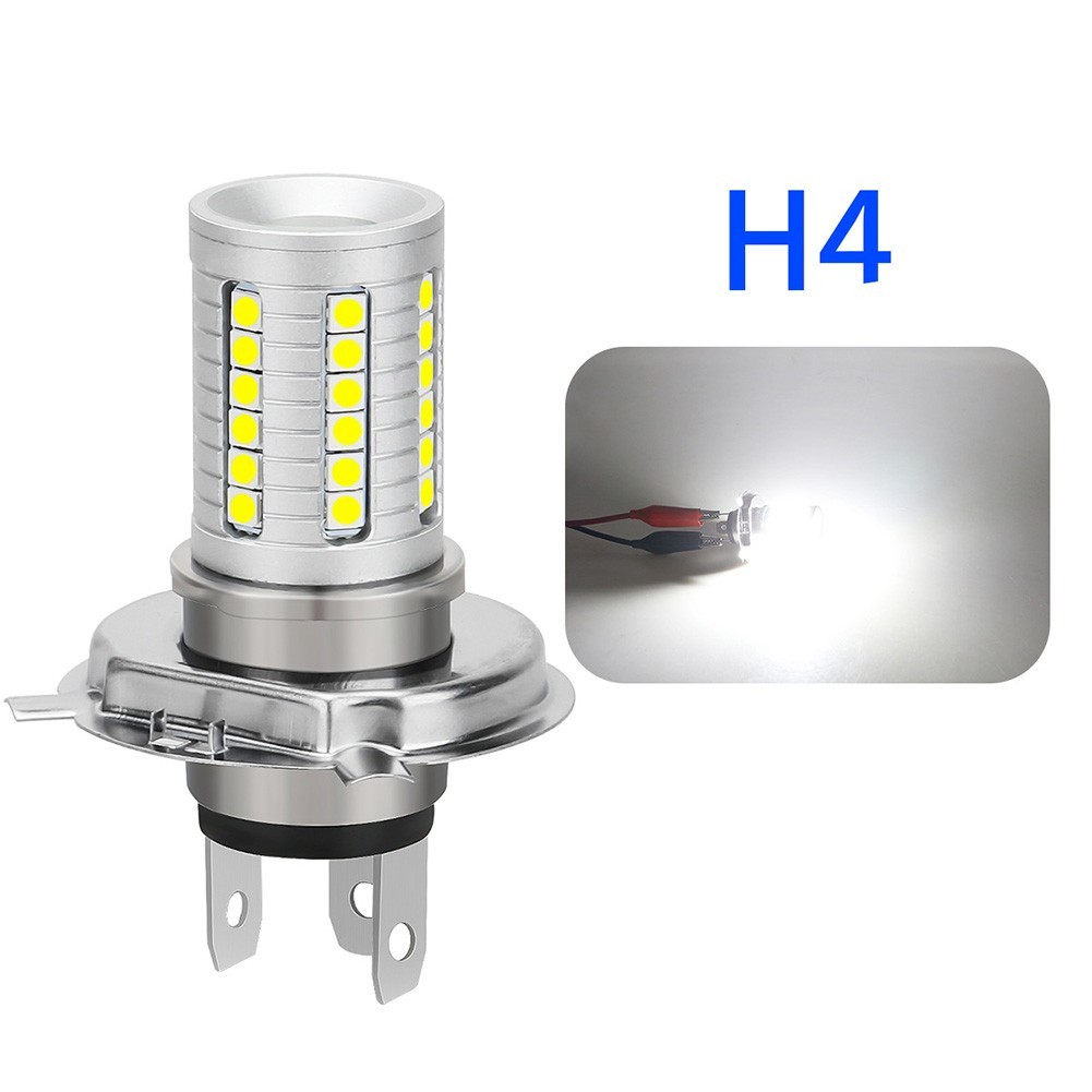 12V LED Motorcycle Headlight Bulb with Aviation Aluminum Alloy Housing