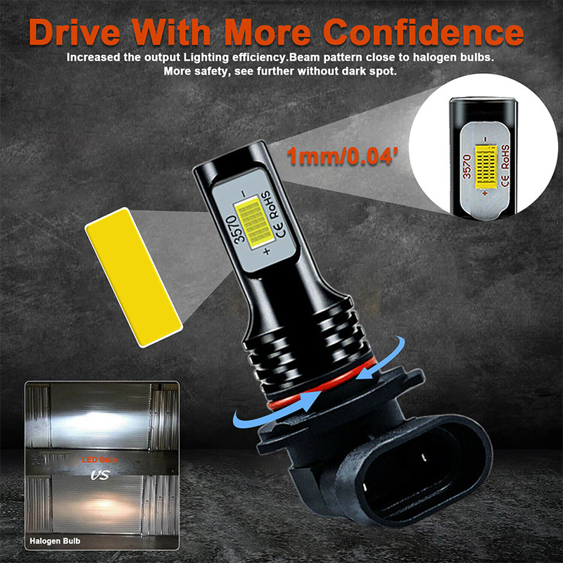 10000K LED Headlight Bright Bulbs For Chevy Silverado 1500 1999-2006 Hi Low Beam