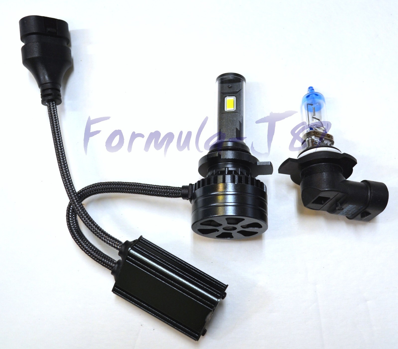 LED Kit F15 140W 9012 HIR2 Lime Yellow Two Bulbs Headlight Low Beam Upgrade Lamp