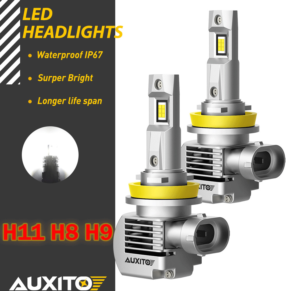 AUXITO H11 LED Headlight Kit Low Beam Bulb Super Bright Bulbs Free Return 2~10X