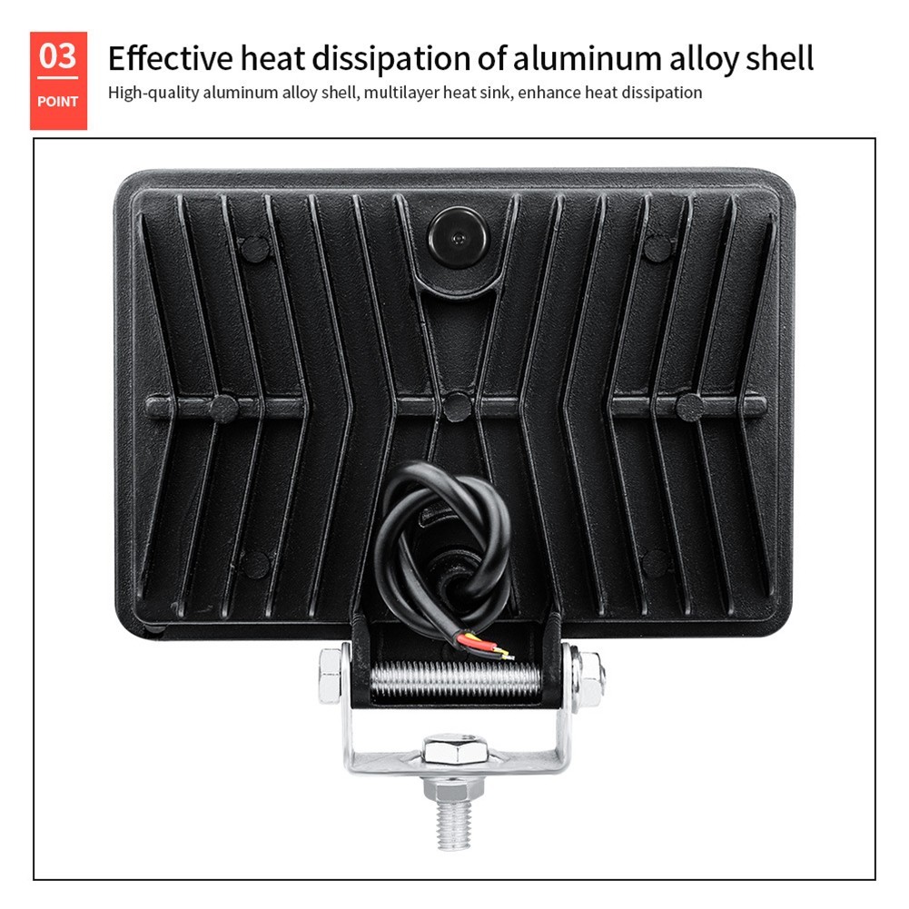 Work Lights -40??-85?? 2.3A??0.2 50000H 6500K 7200LM Accessories DC 9-30V
