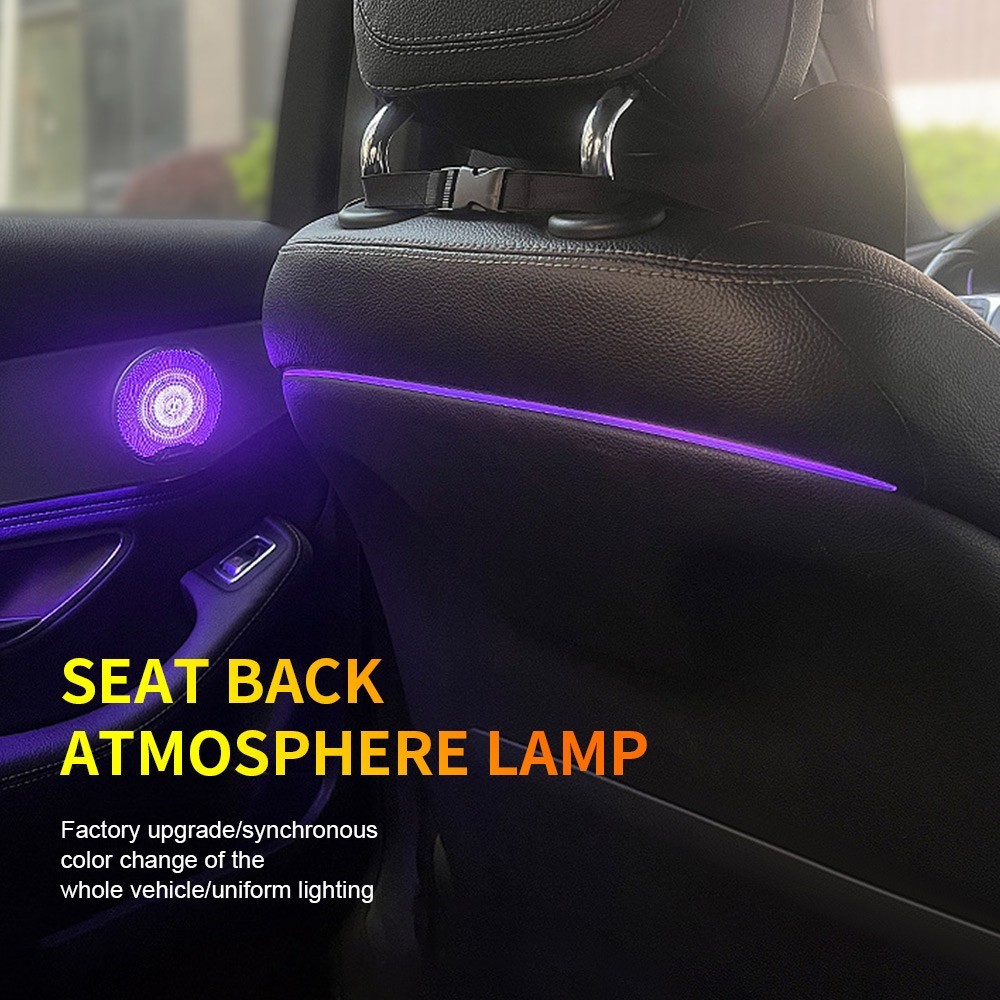 For Mercedes Benz c43 c300 W205 Ambient Light Strips LED Seat Back Lamp 3 colors