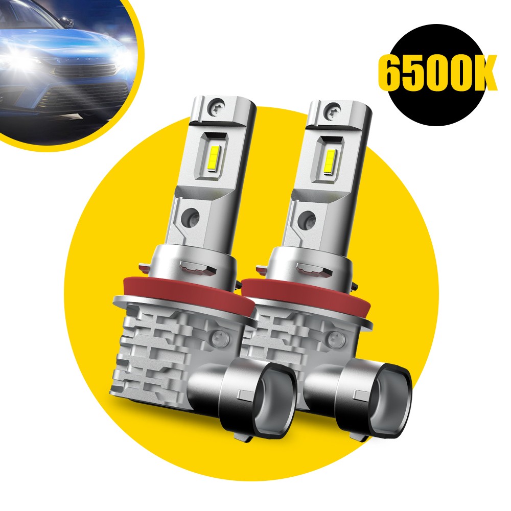9005 9006 H11 Combo LED Headlight Fog Bulbs Kit High Low Beam 6000K White 6-18X