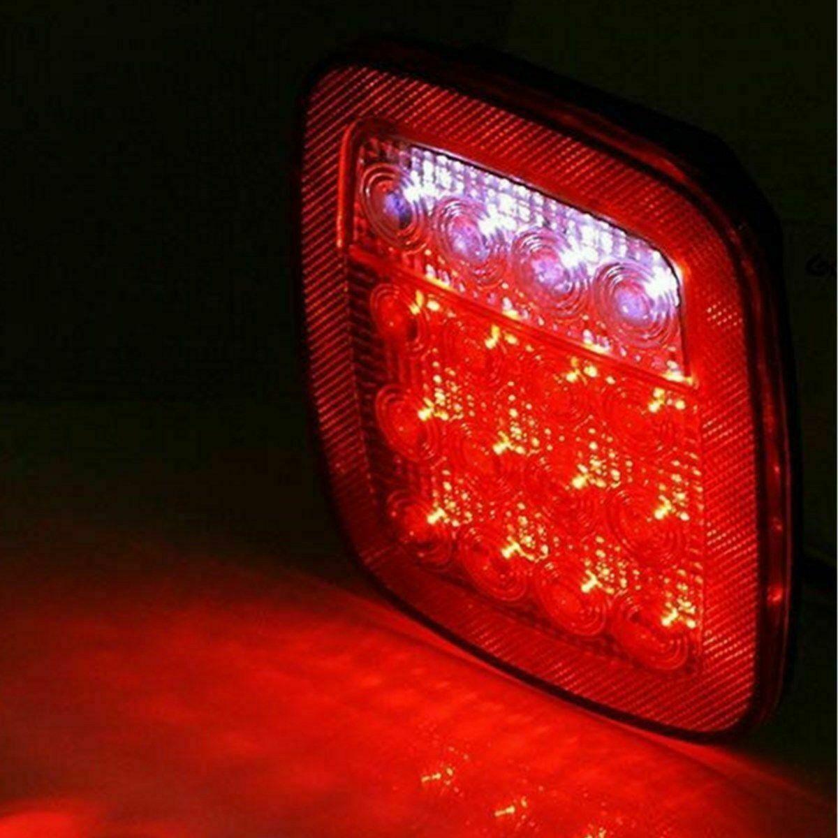 Pair for Peterbilt LED Stop Tail Brake Turn Lights Replaces 16-06292 + 16-06291