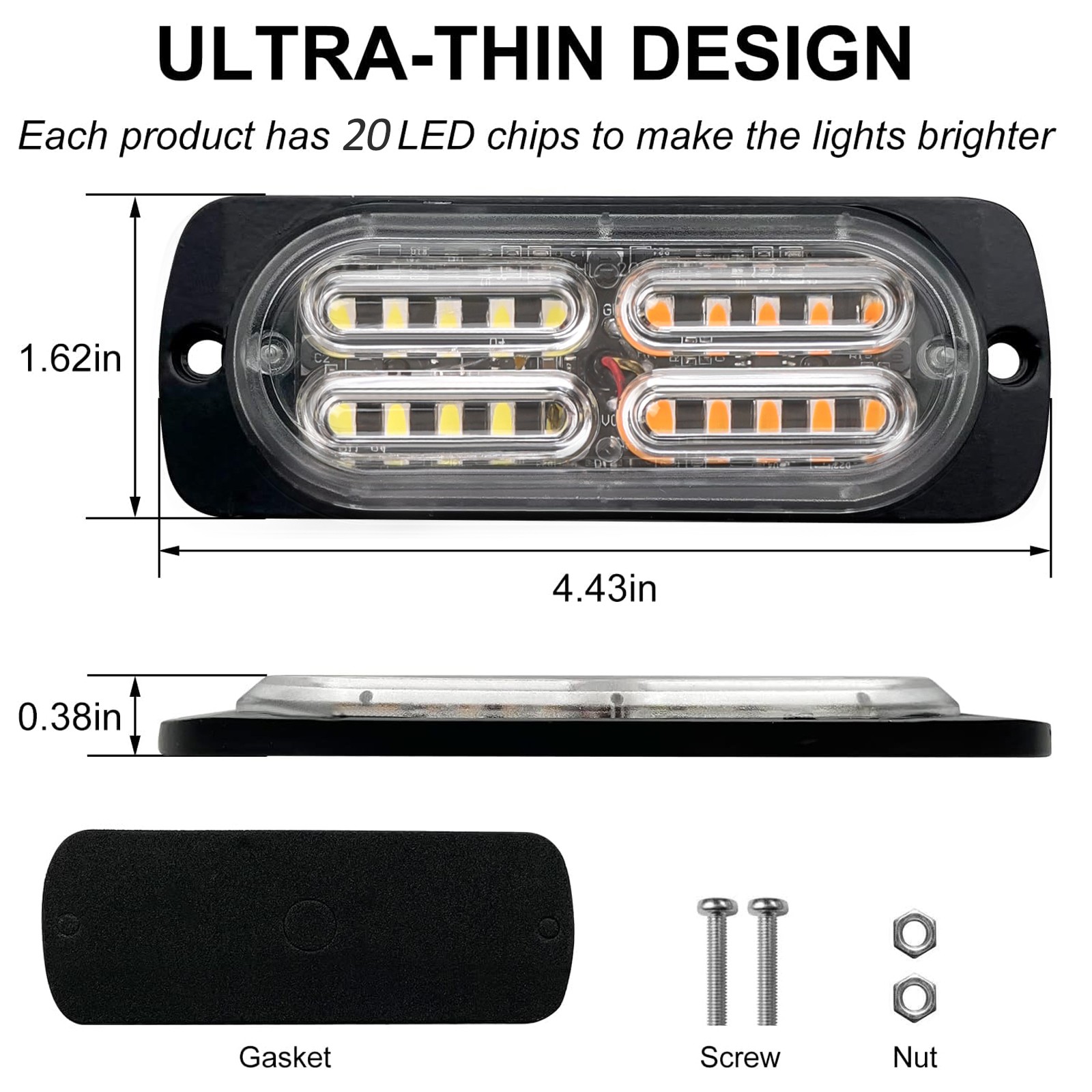 For Chevy Colorado GMC Canyon 04-12 Rear Bumper License Plate Light Lamp Pickup
