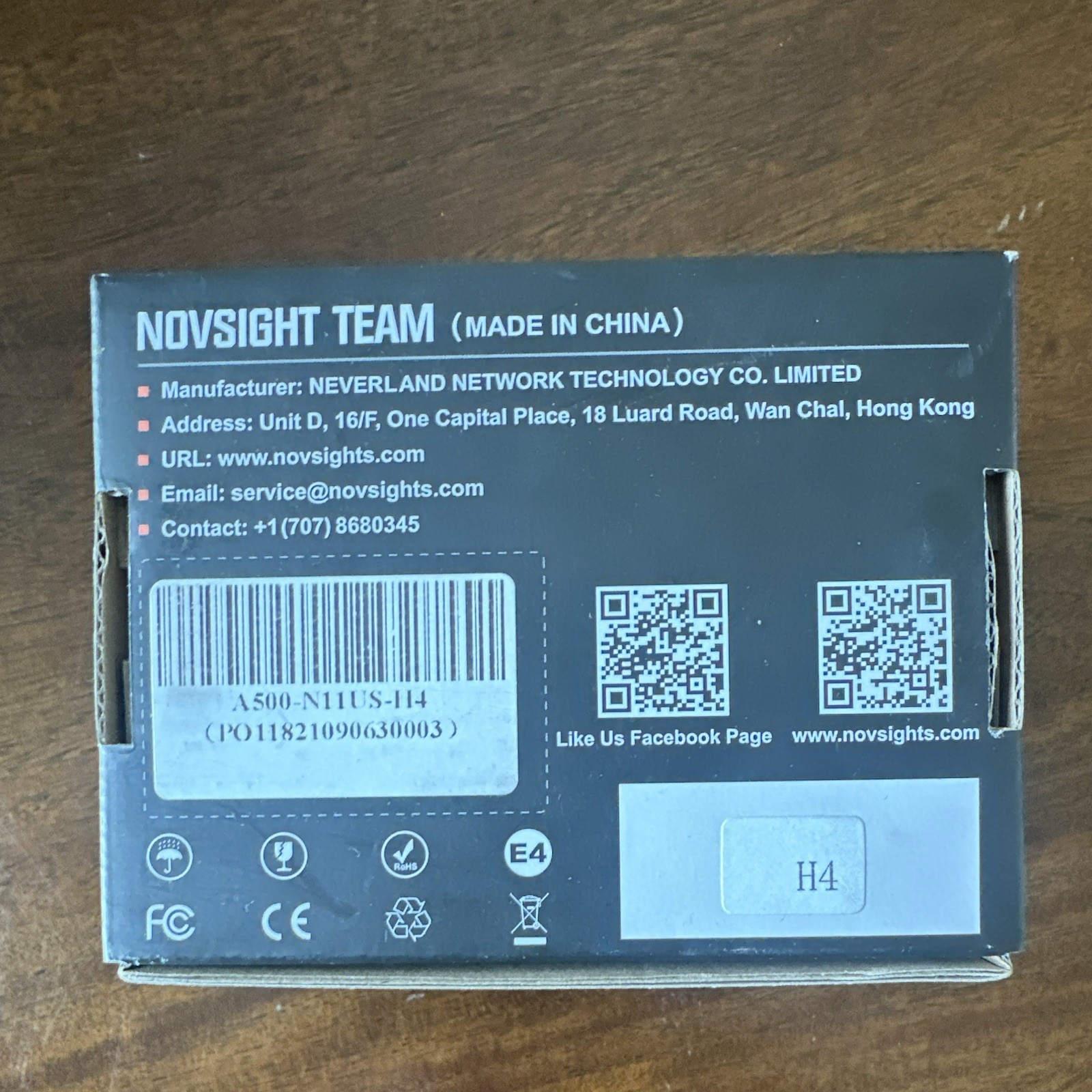 NovSight LED Light Bulbs DC 9V-32V 6500k IP68