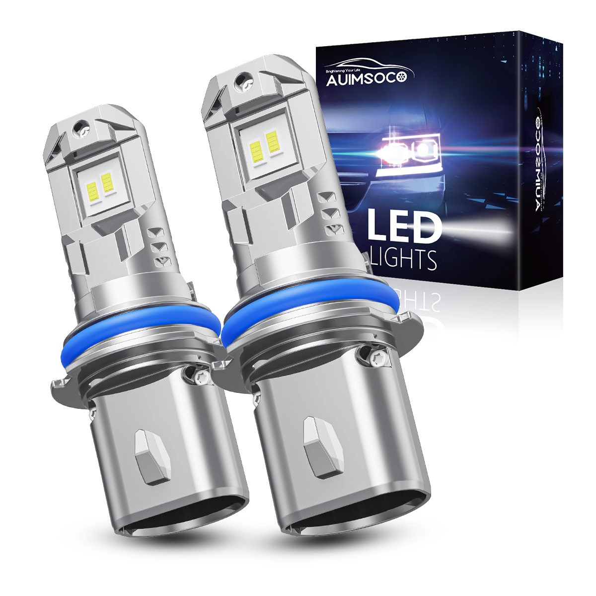 For 1998-2000 Nissan Frontier LED Headlight Bulbs Super Bright White 720000LM