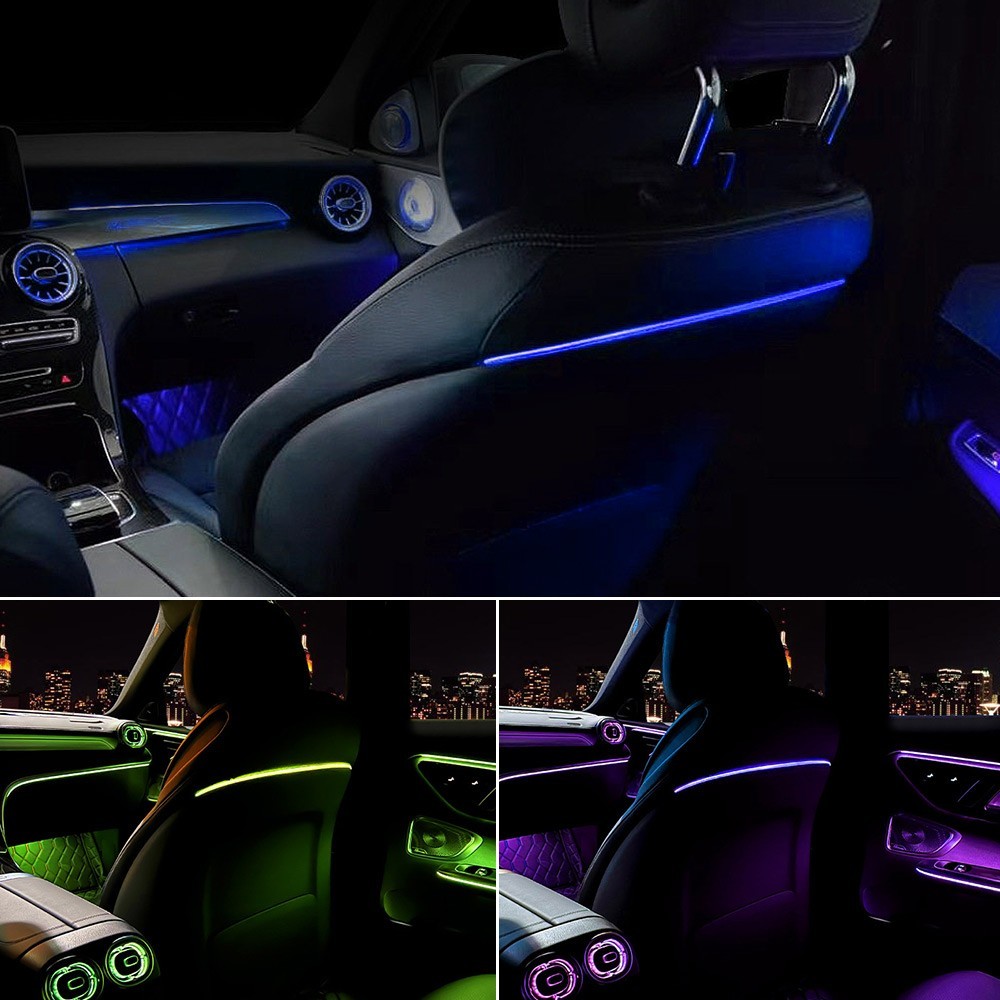 For Mercedes Benz c43 c300 W205 Ambient Light Strips LED Seat Back Lamp 3 colors