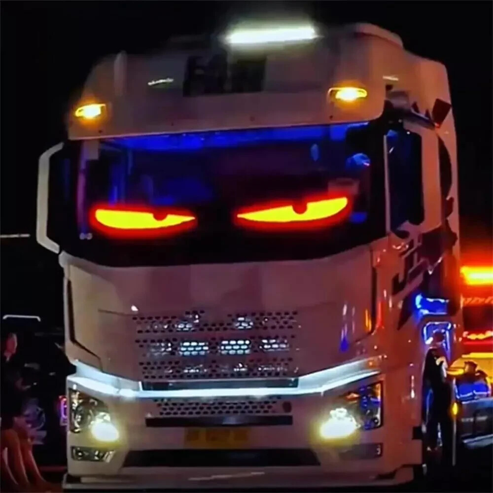 Truck-Specific Devil’s Eye LED-Screen Car Eye Light Truck Dynamic LED Light USA