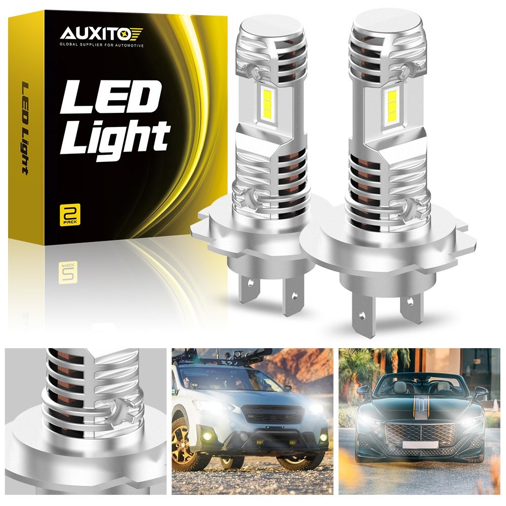 H7 LED Headlight Bulbs For Yamaha YZF-R6 2003-15 YZF-R1 2006 07 08 09-16 16000LM