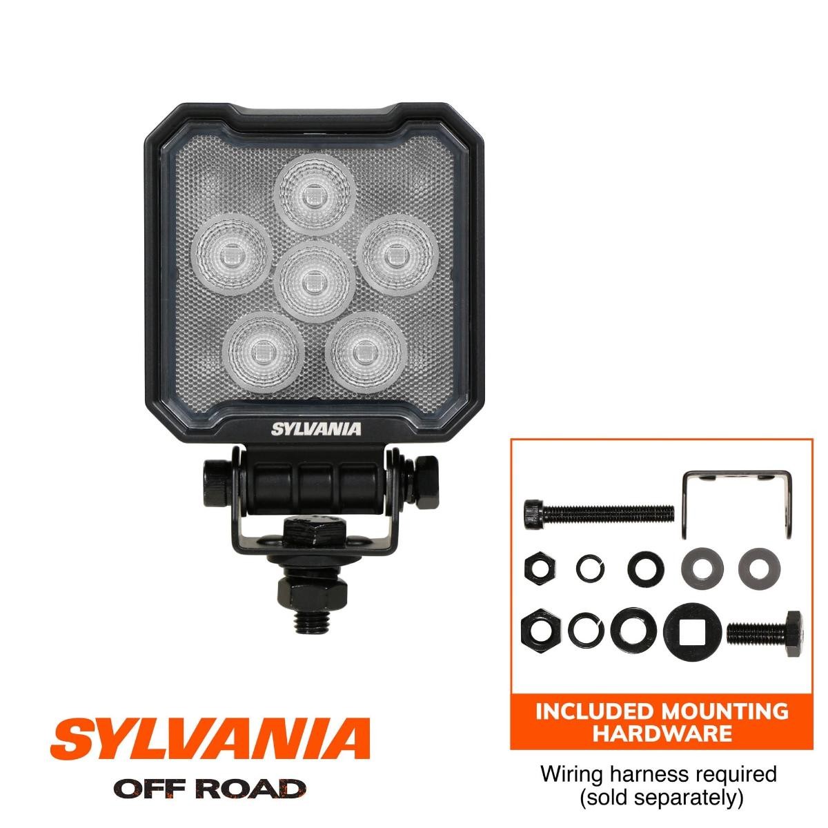 SYLVANIA – Rugged 3.5 Inch Cube LED Light Pod – Lifetime Limited Warranty | LED