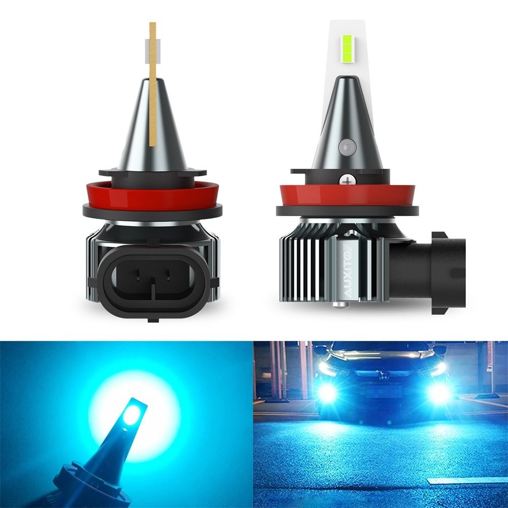 H11 H8 LED Bulbs 4000lm White/ Yellow Fog Light DRL Light High Power 28W Lamp 2x