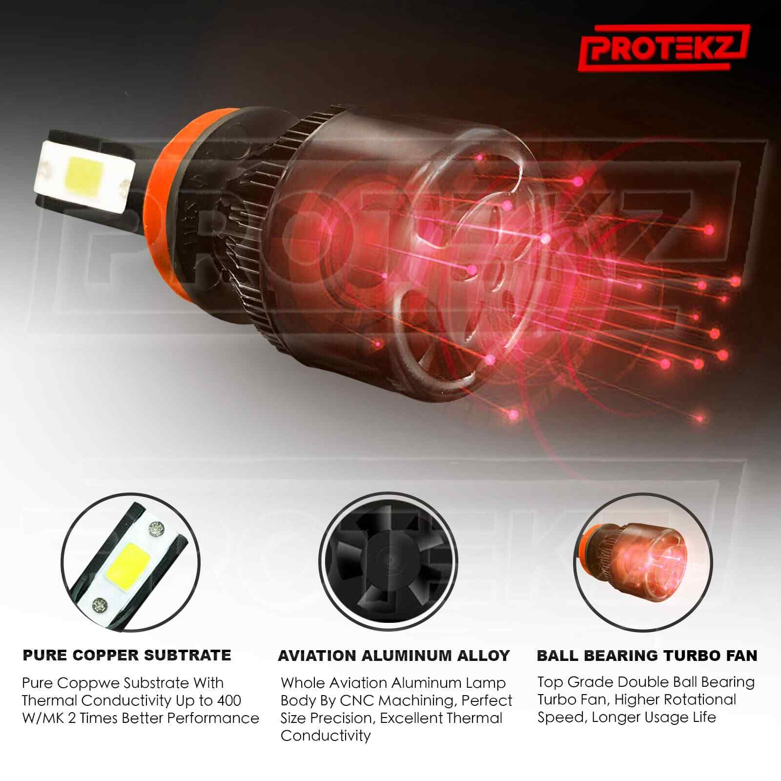 9006 HB4 LED Headlight Kit CREE 5Years Warranty 800W 120000LM 6500K Bulbs Light
