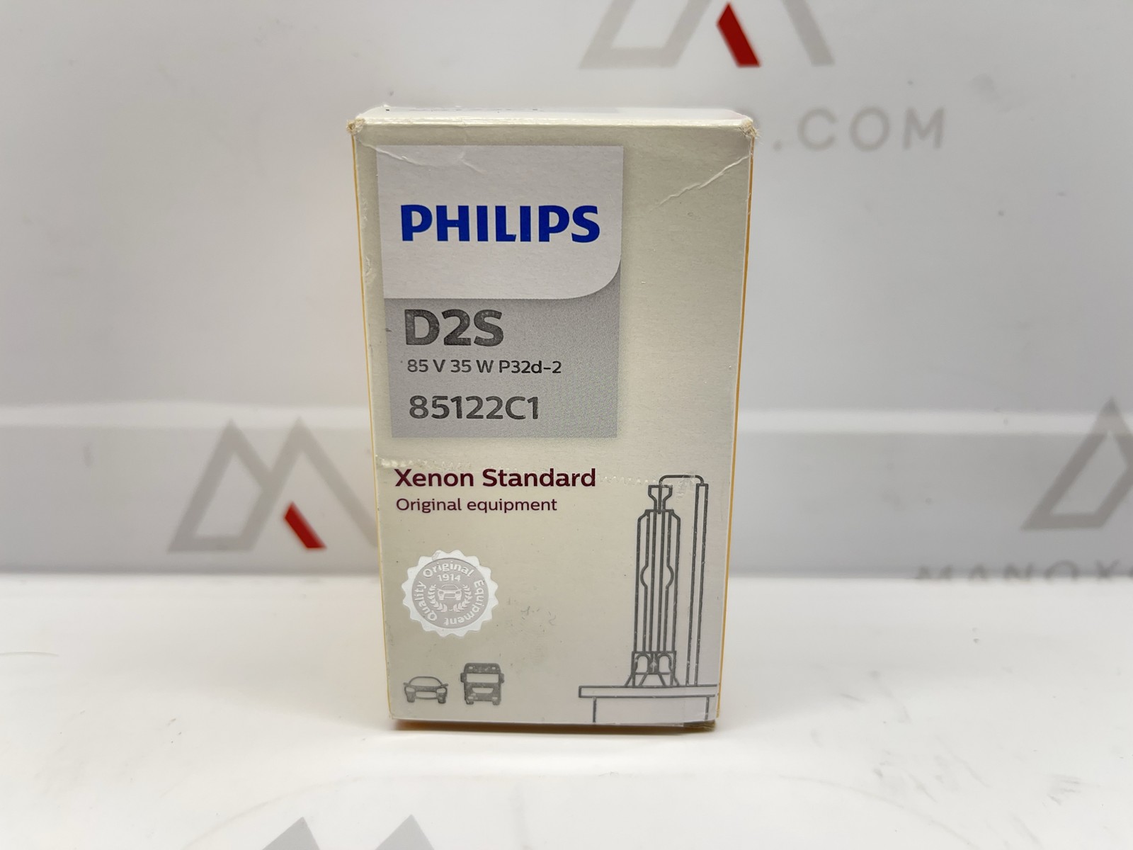 Philips Automotive Lighting D2S Authentic Xenon HID Headlight Bulb wit