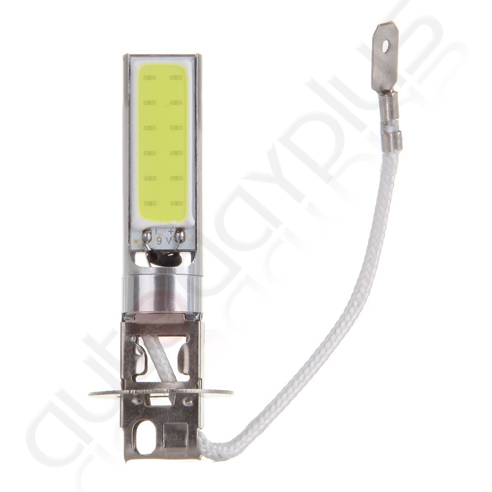 1X BRIGHT H3 60W LED XENON PURE WHITE FOG LIGHT SMD CAR BULB 6000K HID