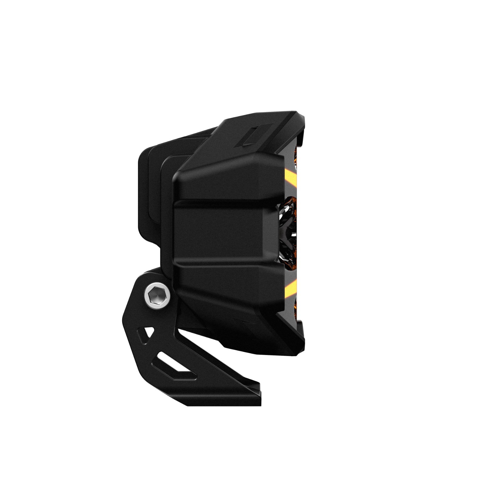NOVSIGHT 4 Inch LED Pods X-Series Off Road Driving Light with Yellow DRL