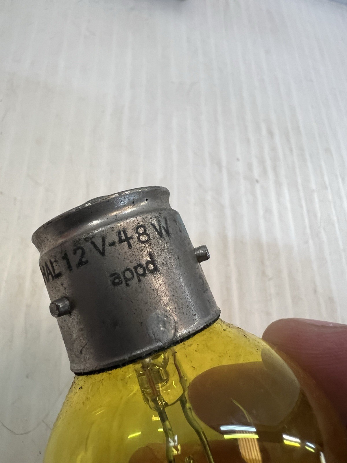 Amber 12V 48W Front Indicator Bulb 1282J:J Philips