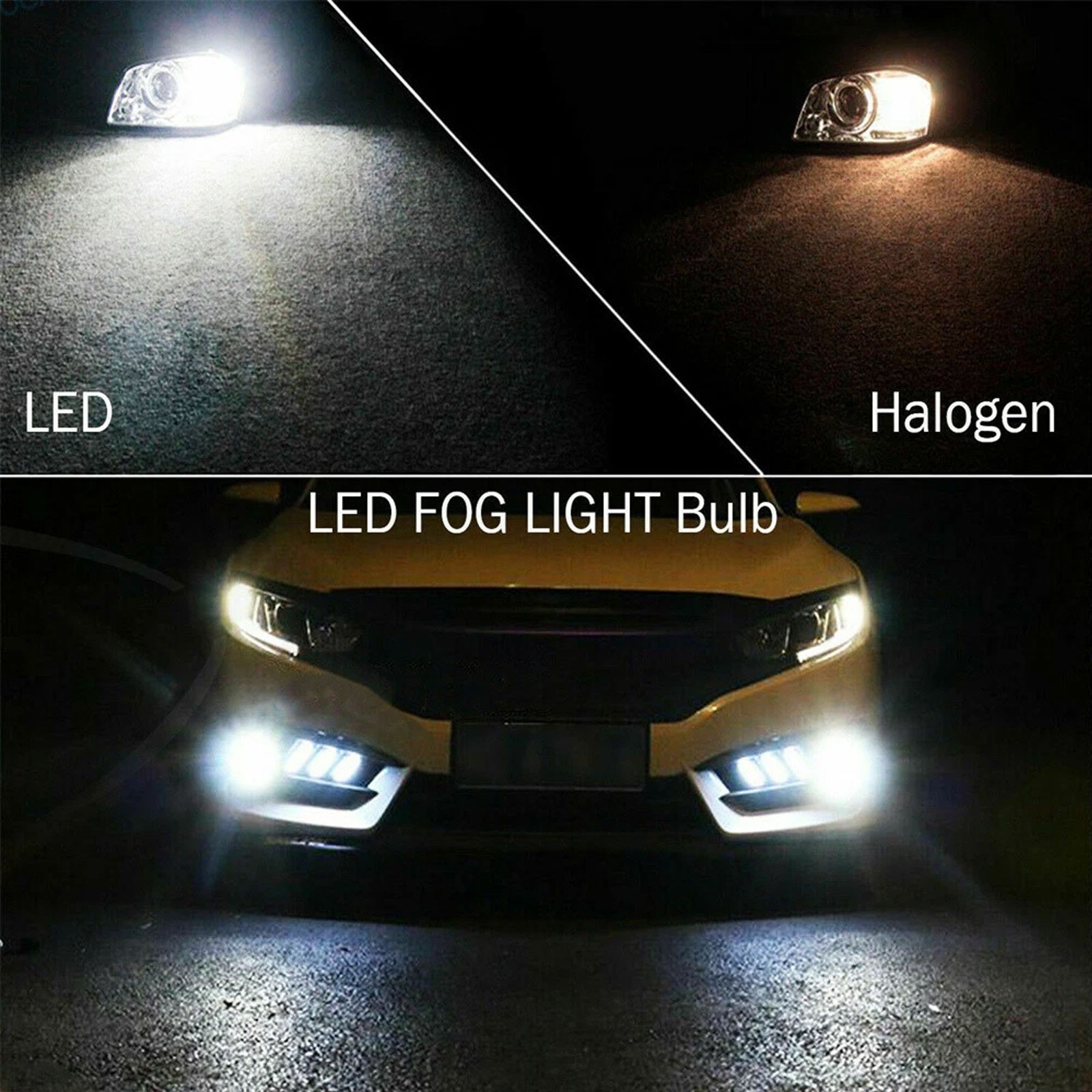 6x LED Headlight 9005/HB3 H11 & FogLight Bulbs 9006 For Dodge RAM 2500 2013-2018