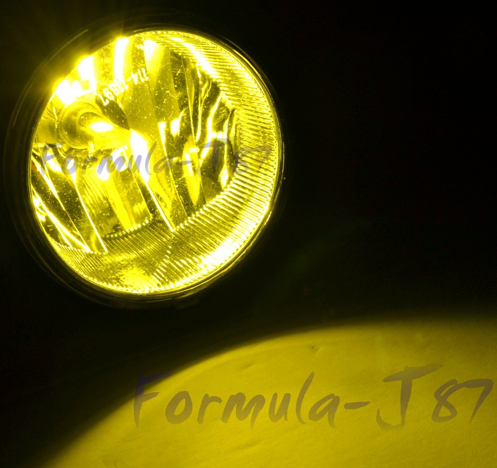 LED Kit M10 100W 9012 HIR2 3000K Yellow Two Bulb Headlight Dual Beam Replacement