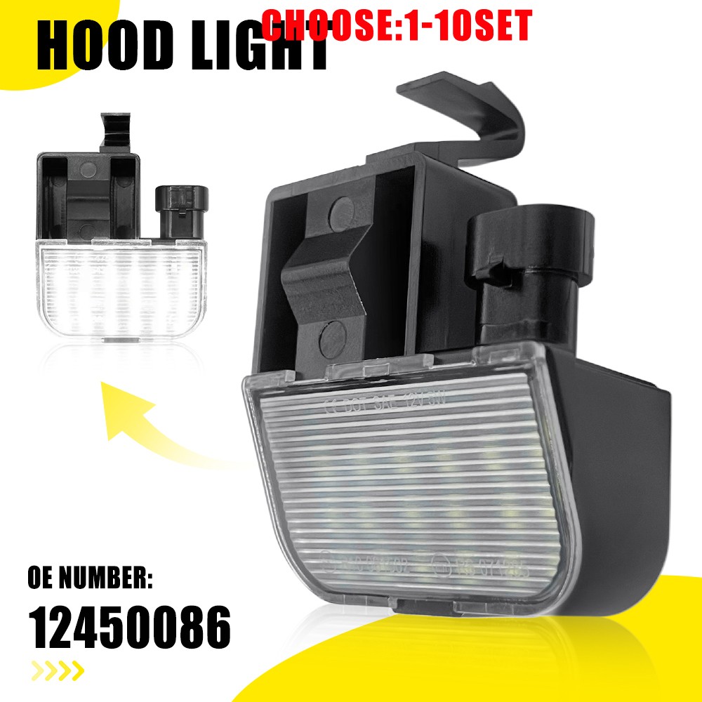 LED Under Hood Courtesy Light For Silverado Suburban Tahoe Sierra Yukon 1-5X
