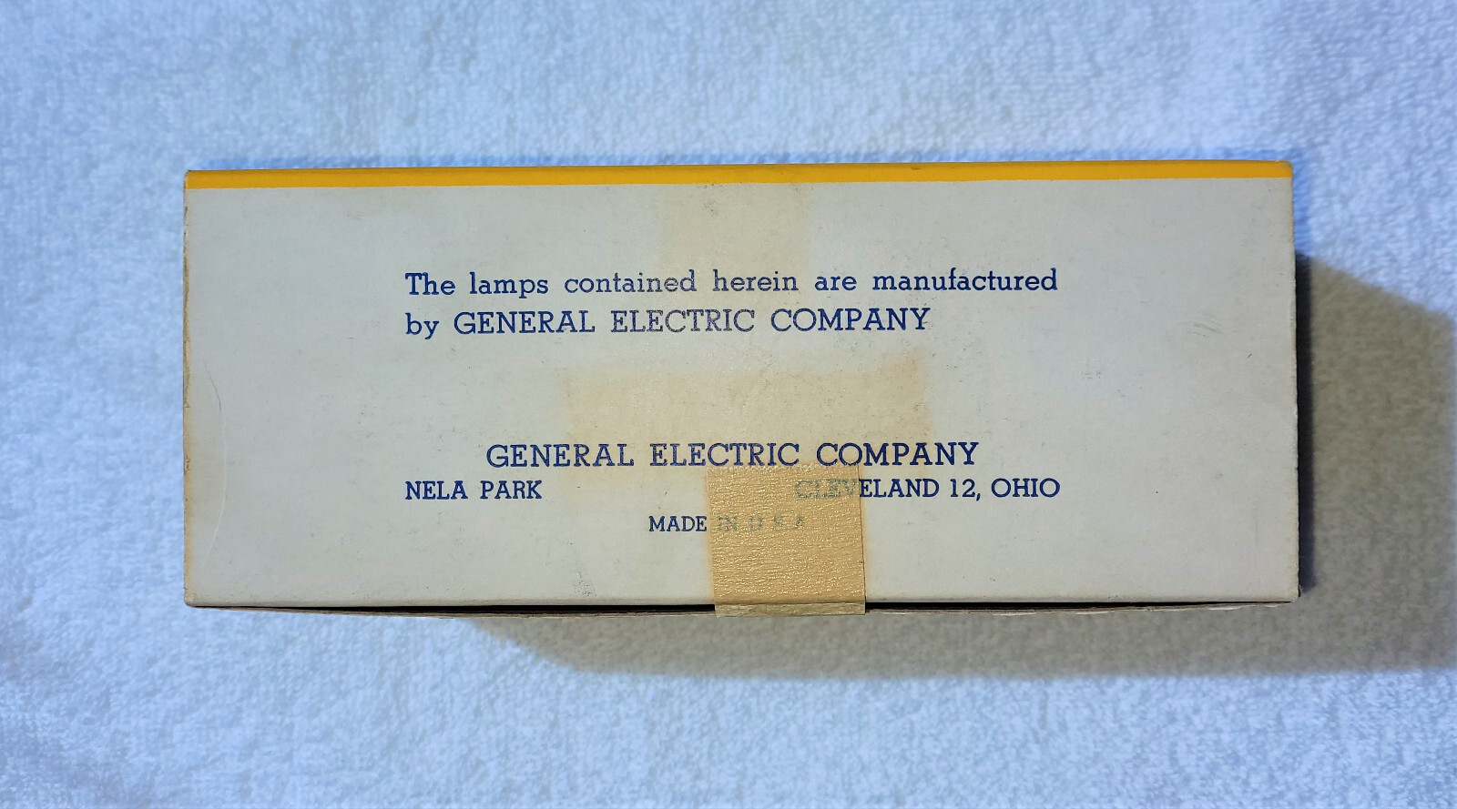 1184 GE NOS AUTO BULB FOR FOG, SEARCH & OR OTHER LIGHT LAMP APPLICATIONS 10 EACH