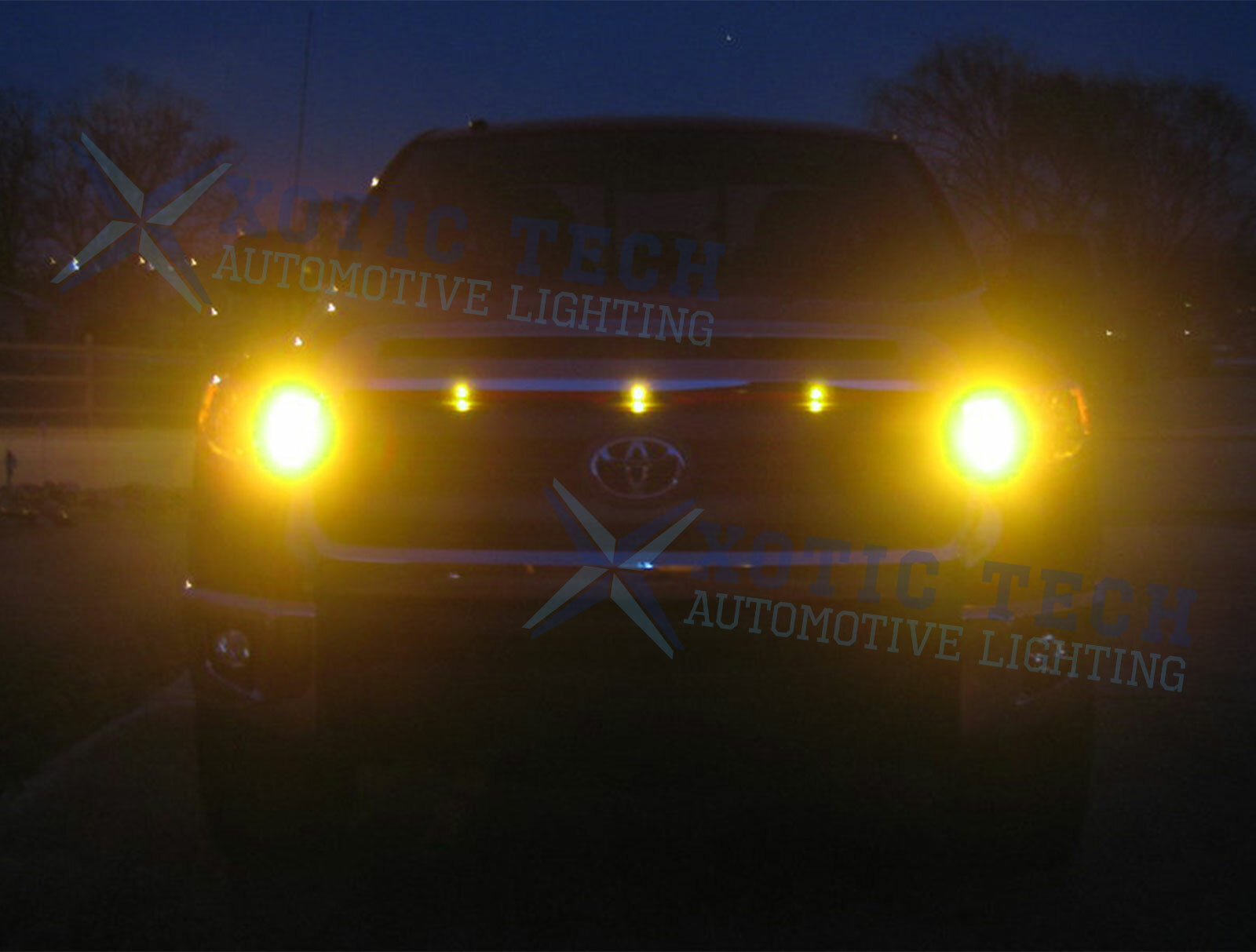 For Honda Golden Yellow 9005 LED Bulbs Daytime Running Lights Conversion Kit