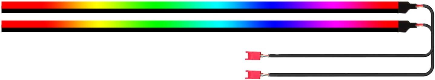 18-in-1 64 Colorful Symphony Car Ambient Interior LED Strip Lights APP Control