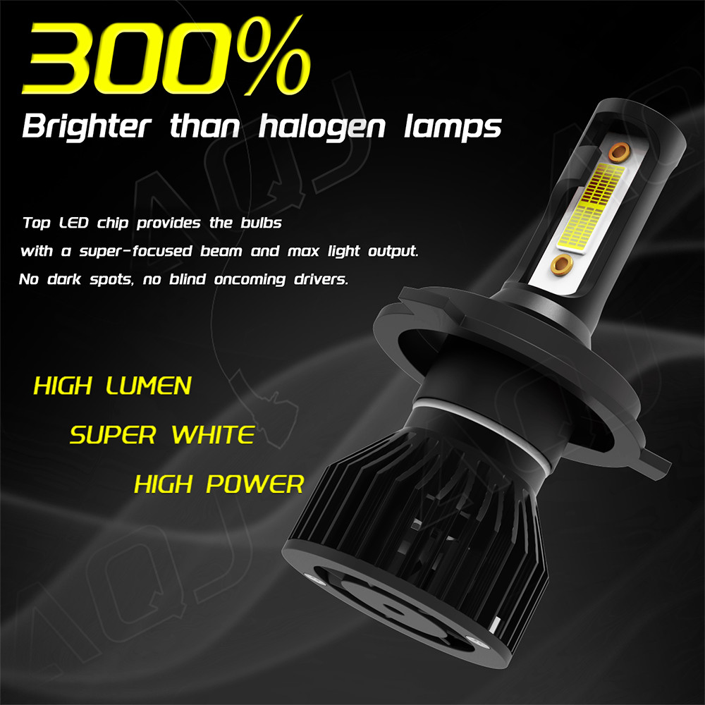 DOT 2x 100W 5×7″ 7×6″ LED Headlights Hi/Low Fit for Ford F-650 F-750 2000-2015