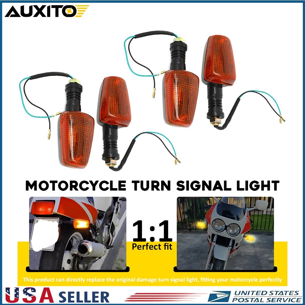 Turn Signal Indicators Blinker Light for Yamaha FZR400 FZR600 TW200 XT225 4-20X