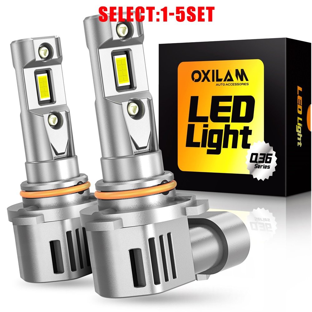 OXILAM 9005 HB3 LED Bulbs High Beam 20000LM 100W 6500K Extremely Bright 2-10X