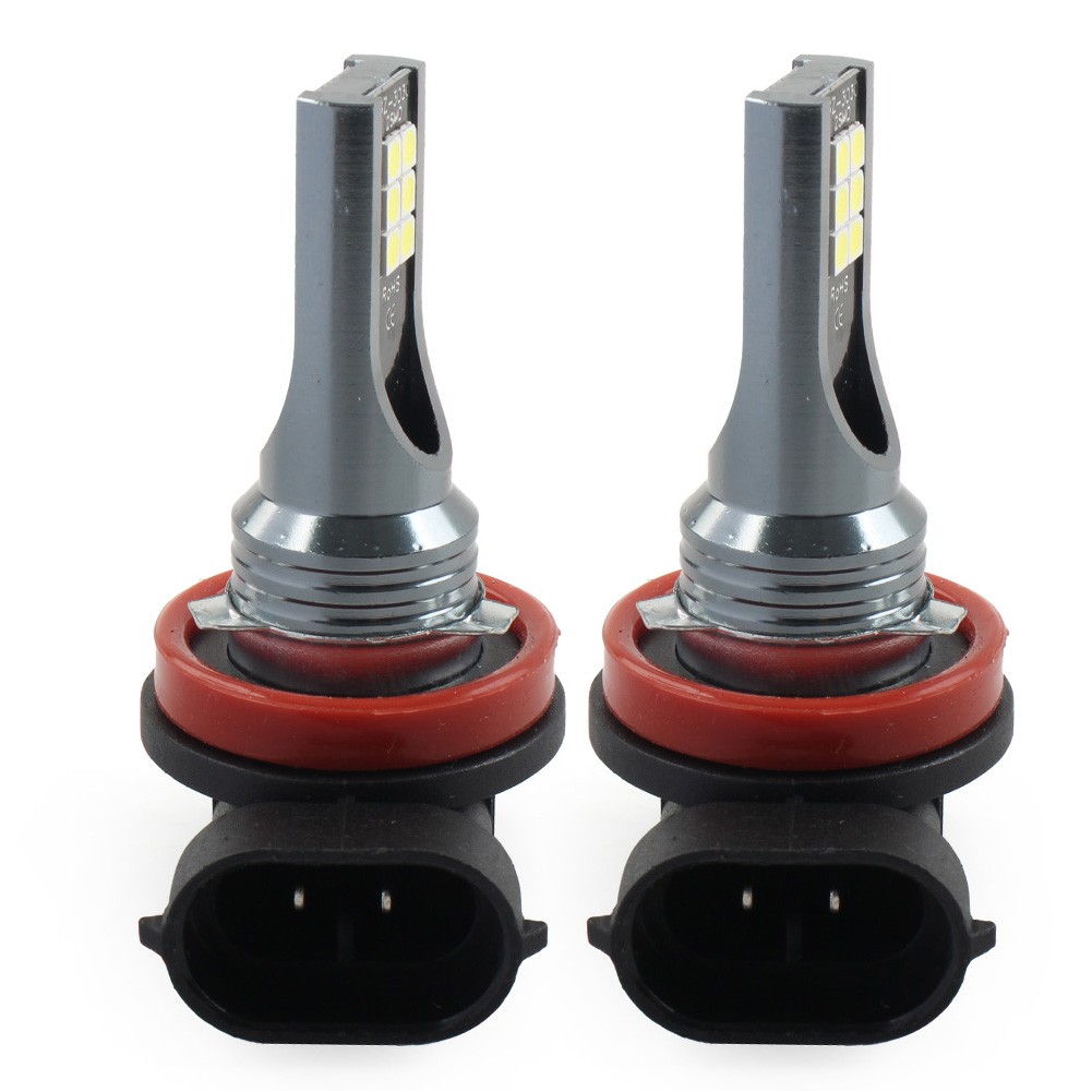2Pcs 360 Degrees H11 LED Light Super Bright Bulbs LED Bulbs White Light