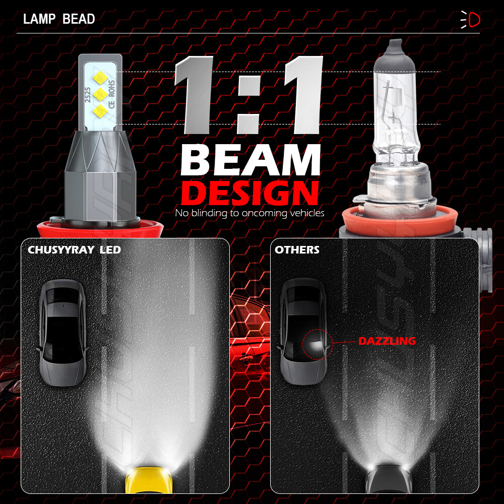 For BMW X1 2010 2011 2012 2013-2015 LED/HID Headlight Hi Lo Beam Fog Light Bulbs