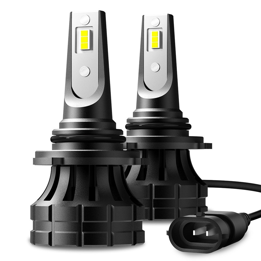 9005 AUXITO HB3 LED 9006 Headlight Bulbs Kit High Beam 6000K White 20000LM Z1 D