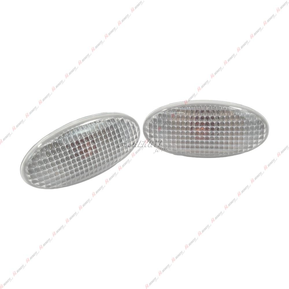 Pair Clear Front Fender Side Marker Indicator Lights For MAZDA BT-50 2006-2011