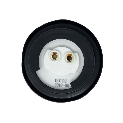 2″ Round Red 9 LED Light Trailer Side Marker Clearance Grommet & Plug – QTY 2