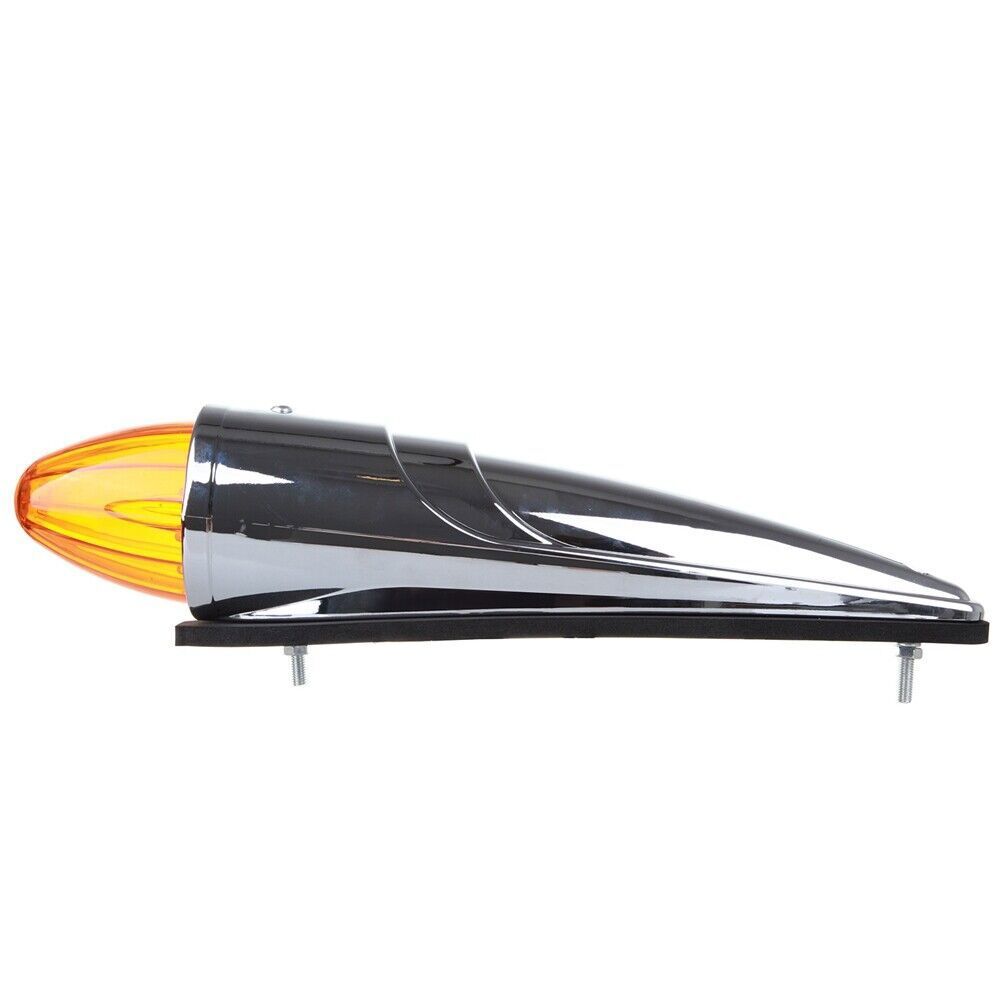 5x 17LED Amber Semi Cab Marker Clearance Truck Roof Light Assembly For Peterbilt