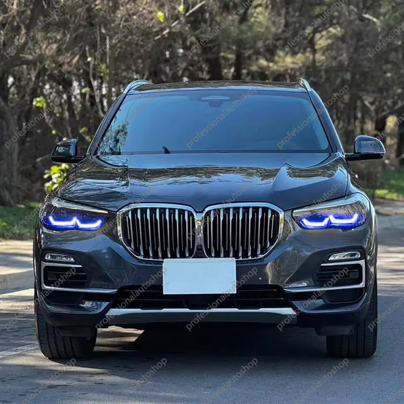 LED Headlight DRL RGB Multiple Colors Modules For 2017-2023 BMW X5 G05 X6 G06